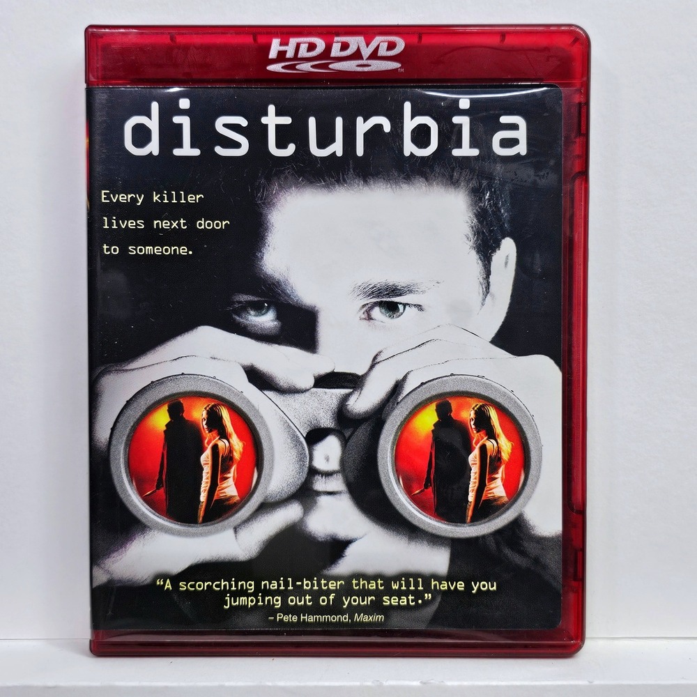 Disturbia HD DVD 2007‎ Special Edition Shia LaBeouf Thriller Crime DreamWorks